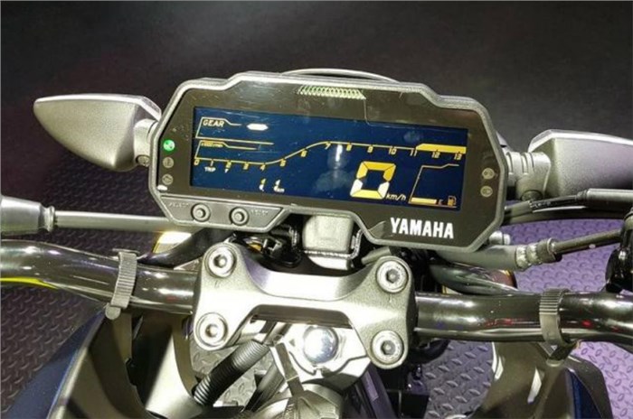 2019 Yamaha MT-15 showcased in Thailand